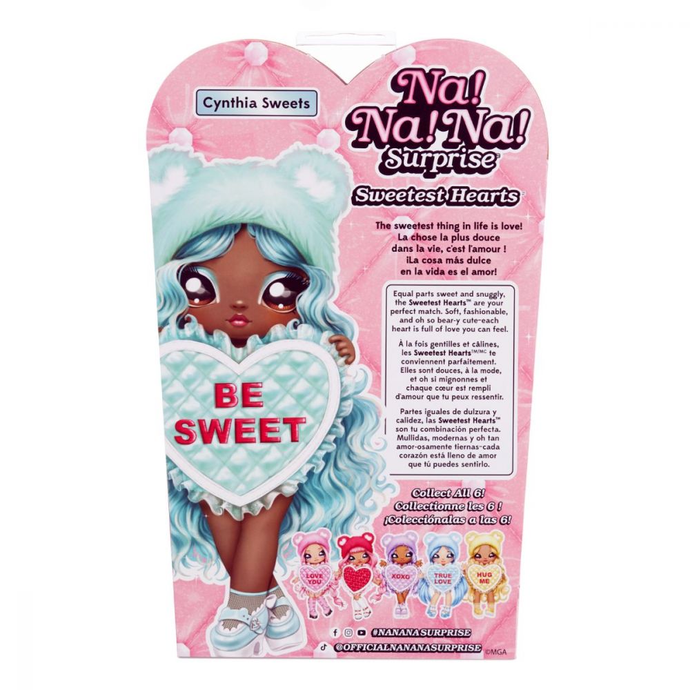 Papusa Na Na Na Surprise Sweetest Hearts, Cynthia Sweets, 581338C3