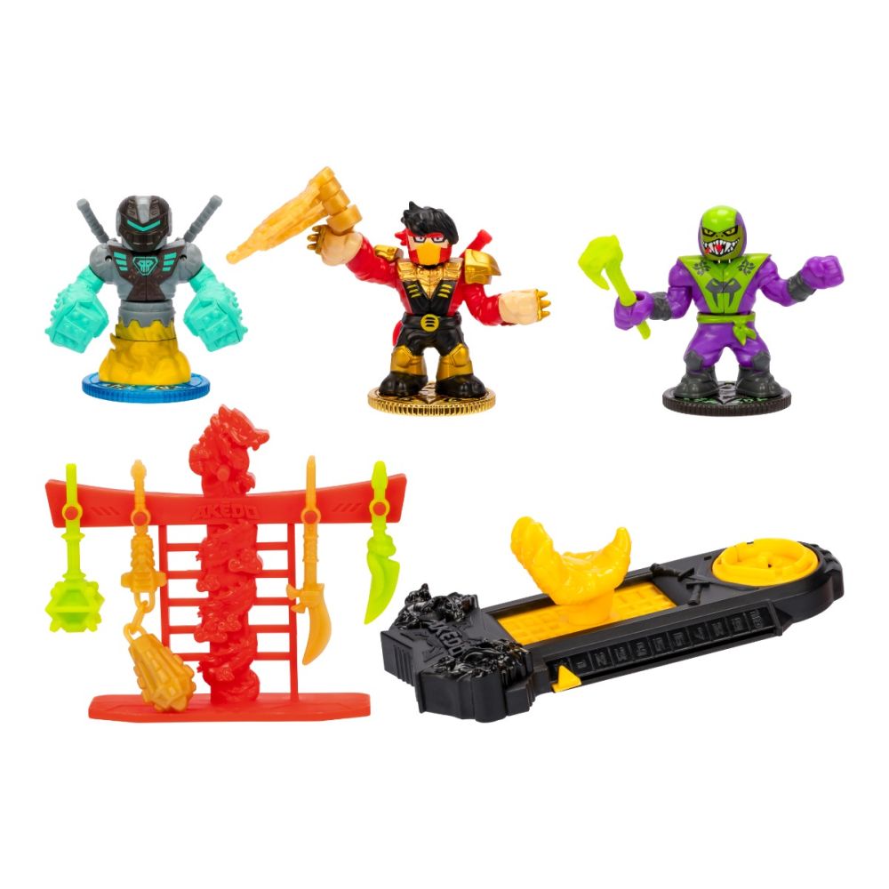 Set 3 figurine, Akedo, Ninja Fury, Strikes Chux, S7 W1