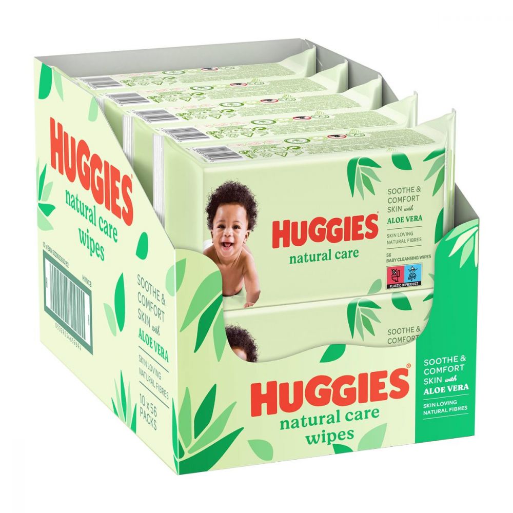 Servetele umede pentru bebelusi, Huggies Care, 56 x 10, 560 buc