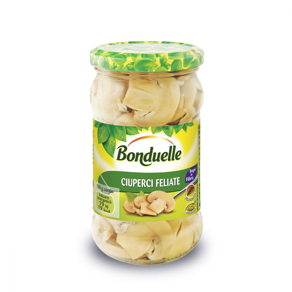 Ciuperci feliate, Bonduelle, cutie, 314 ml 