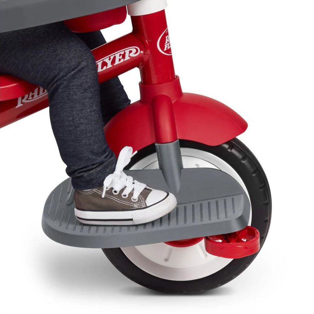 Tricicleta multifunctionala 4 in 1, Radio Flyer, Rosu