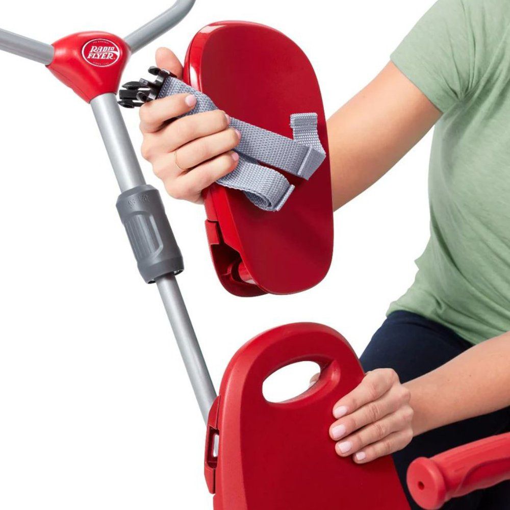 Tricicleta multifunctionala 4 in 1, Radio Flyer, Rosu