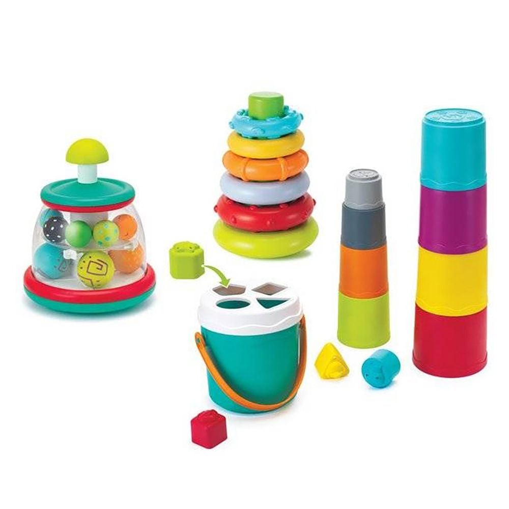 Set 3 jucarii interactive si de sortat, Infantino