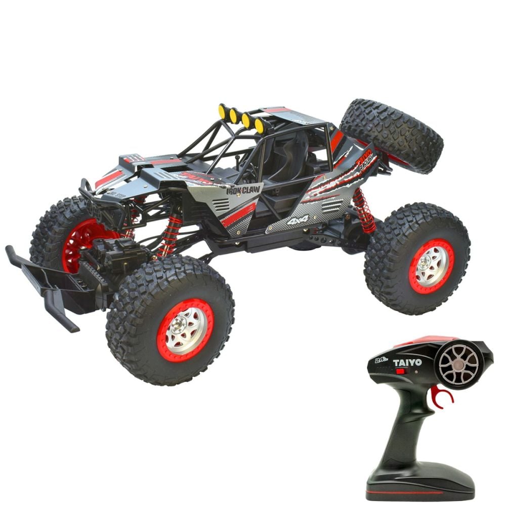 Masina cu telecomanda, Taiyo, Iron Claw Buggy, Gri-Rosu