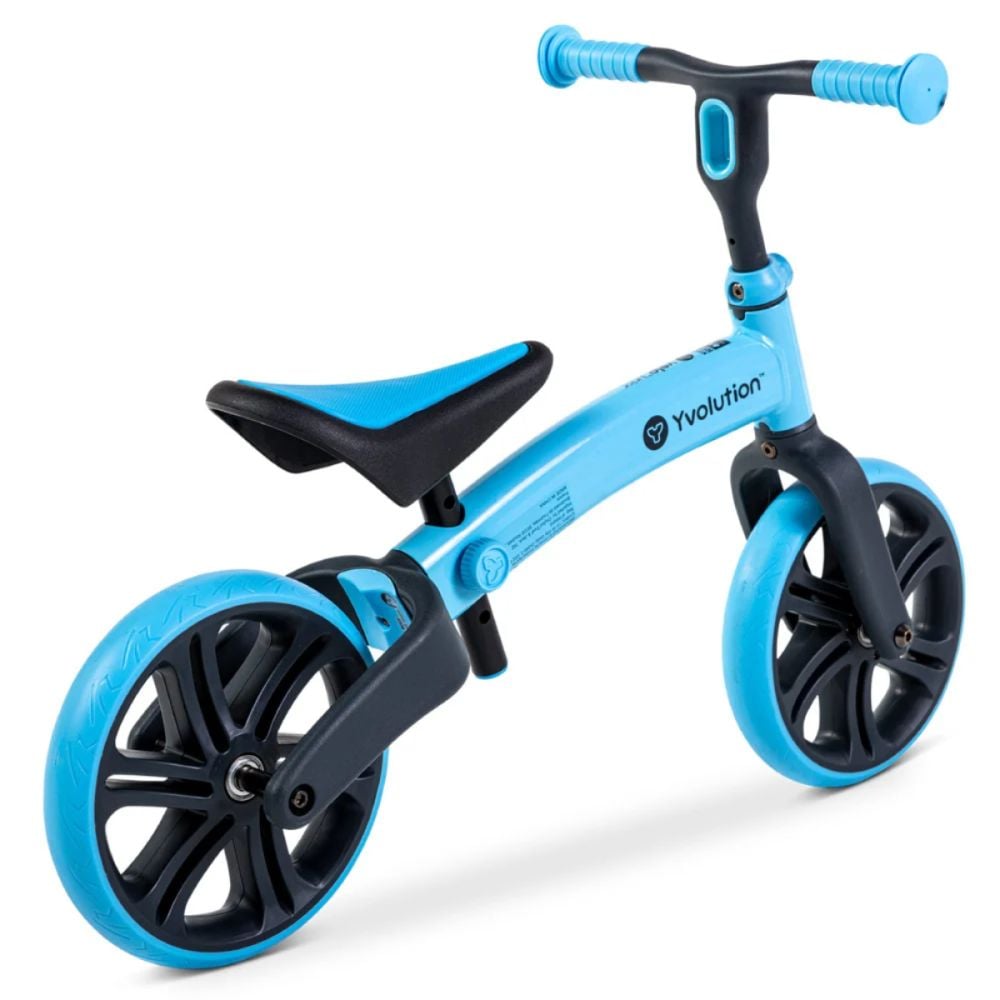 Bicicleta fara pedale Y Velo Junior, Yvolution, Blue
