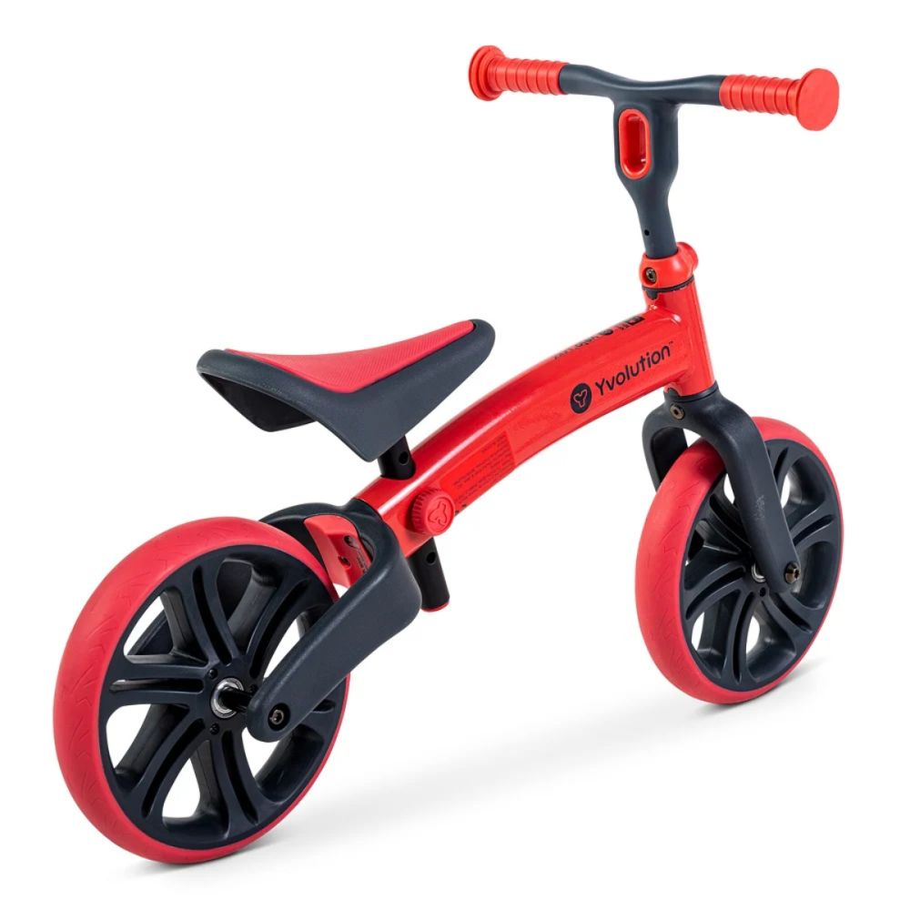 Bicicleta fara pedale Y Velo Junior, Yvolution, Red