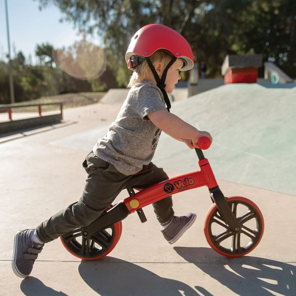 Bicicleta fara pedale Y Velo Junior, Yvolution, Red