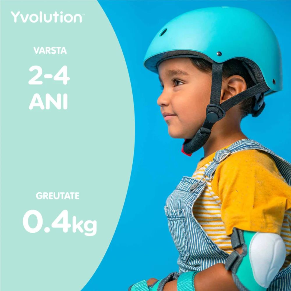 Casca de protectie 44-52 cm, Yvolution, Green