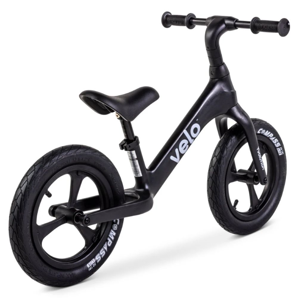 Bicicleta fara pedale Y Velo Pro, Yvolution, Black