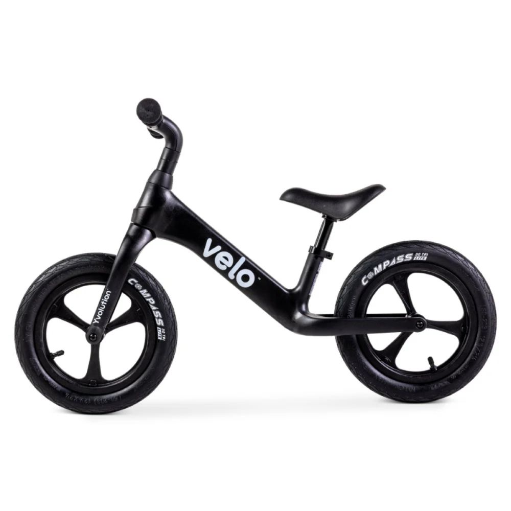 Bicicleta fara pedale Y Velo Pro, Yvolution, Black