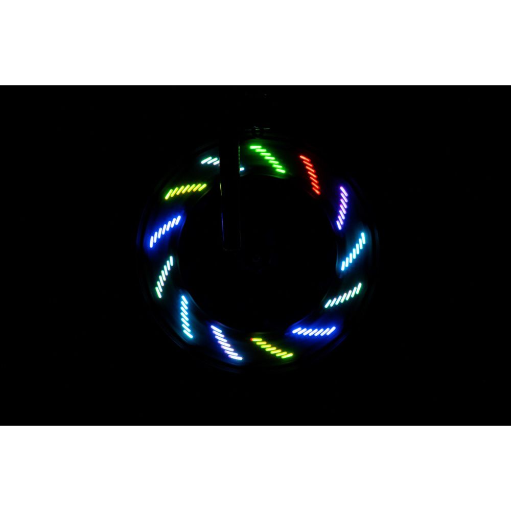 Lumina LED cu efecte animate pentru spite bicicleta, Brightz, Shapebrightz
