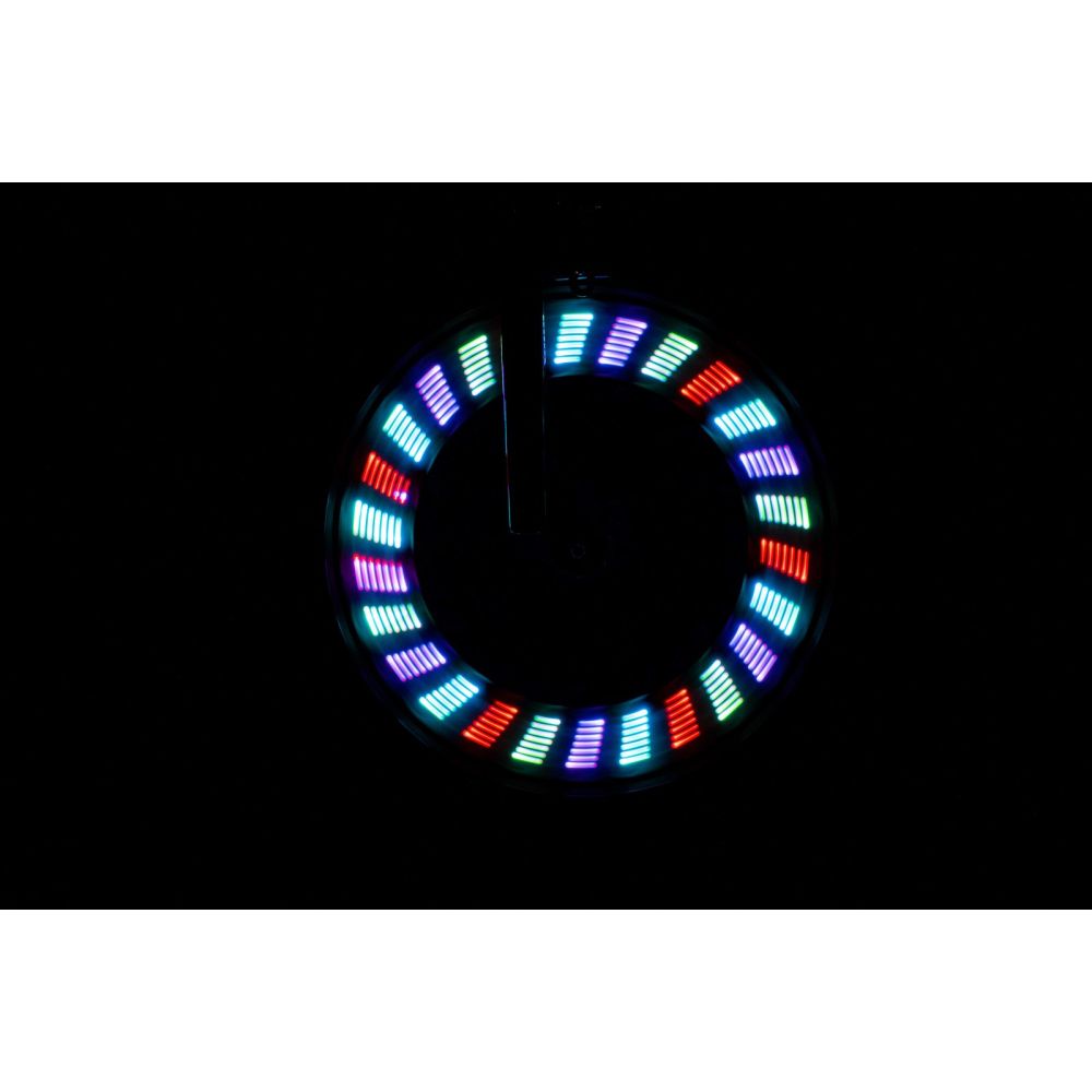 Lumina LED cu efecte animate pentru spite bicicleta, Brightz, Shapebrightz
