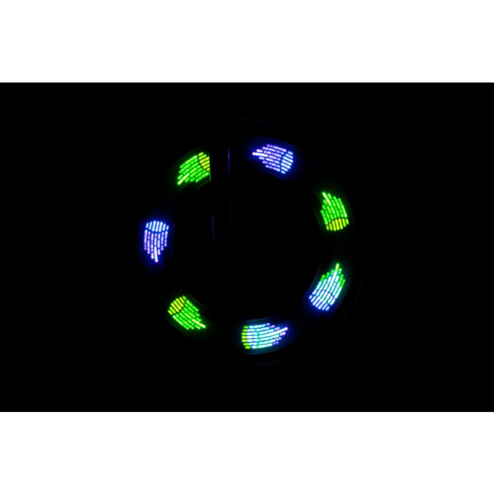 Lumina LED cu efecte animate pentru spite bicicleta, Brightz, Shapebrightz