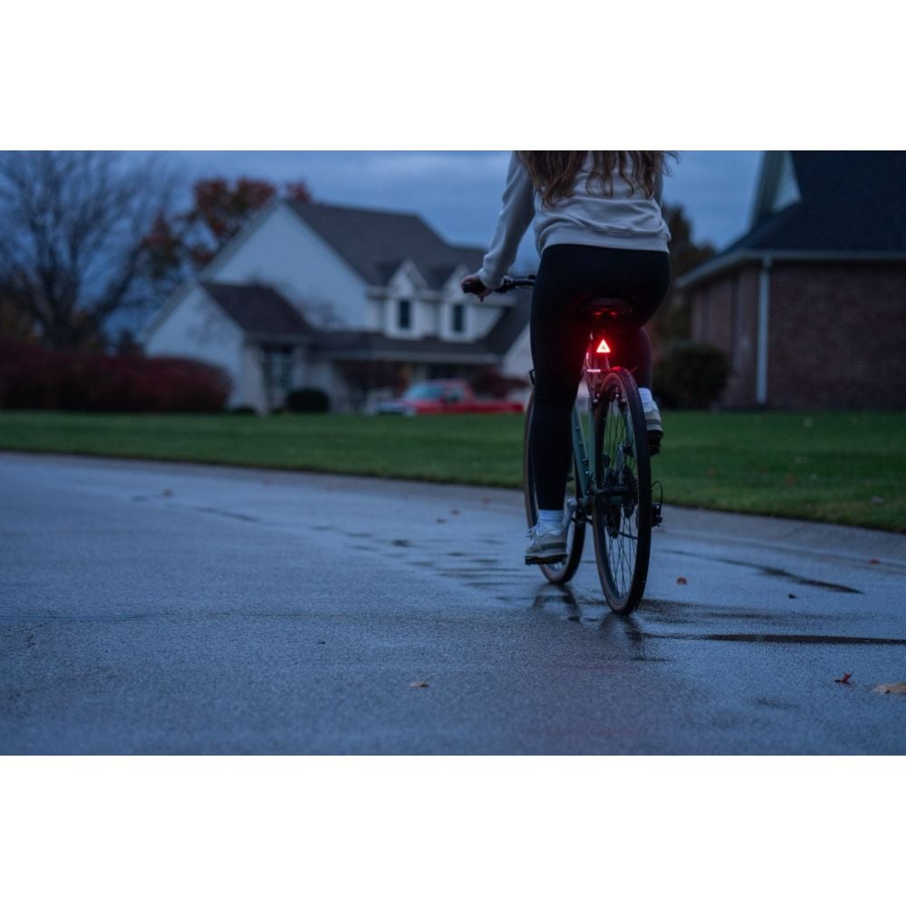 Lumina de siguranta stop ED RBG, Brightz, spate bicicleta, cu 7 efecte luminoase, Taillight