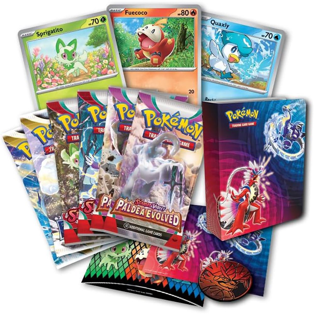 Set carti de joc in cutie, Pokemon TCG, Back To School Collector'S Chest, 2023