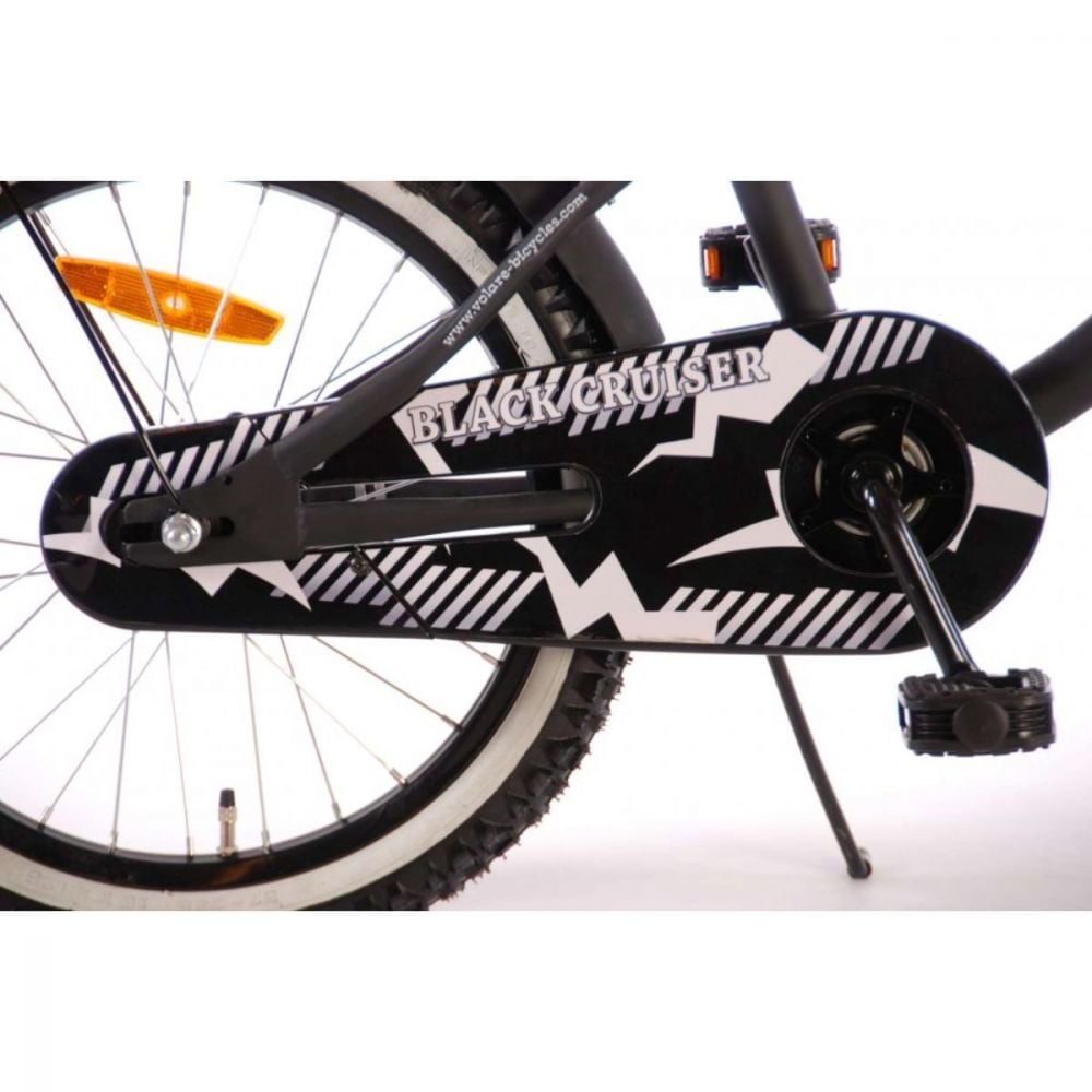Bicicleta EandL Cycles Black Cruiser, 18 Inch