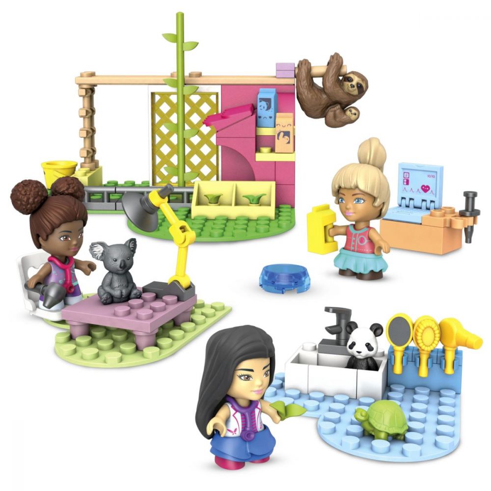 Set Megaconstrux, Barbie, Animal grooming station 