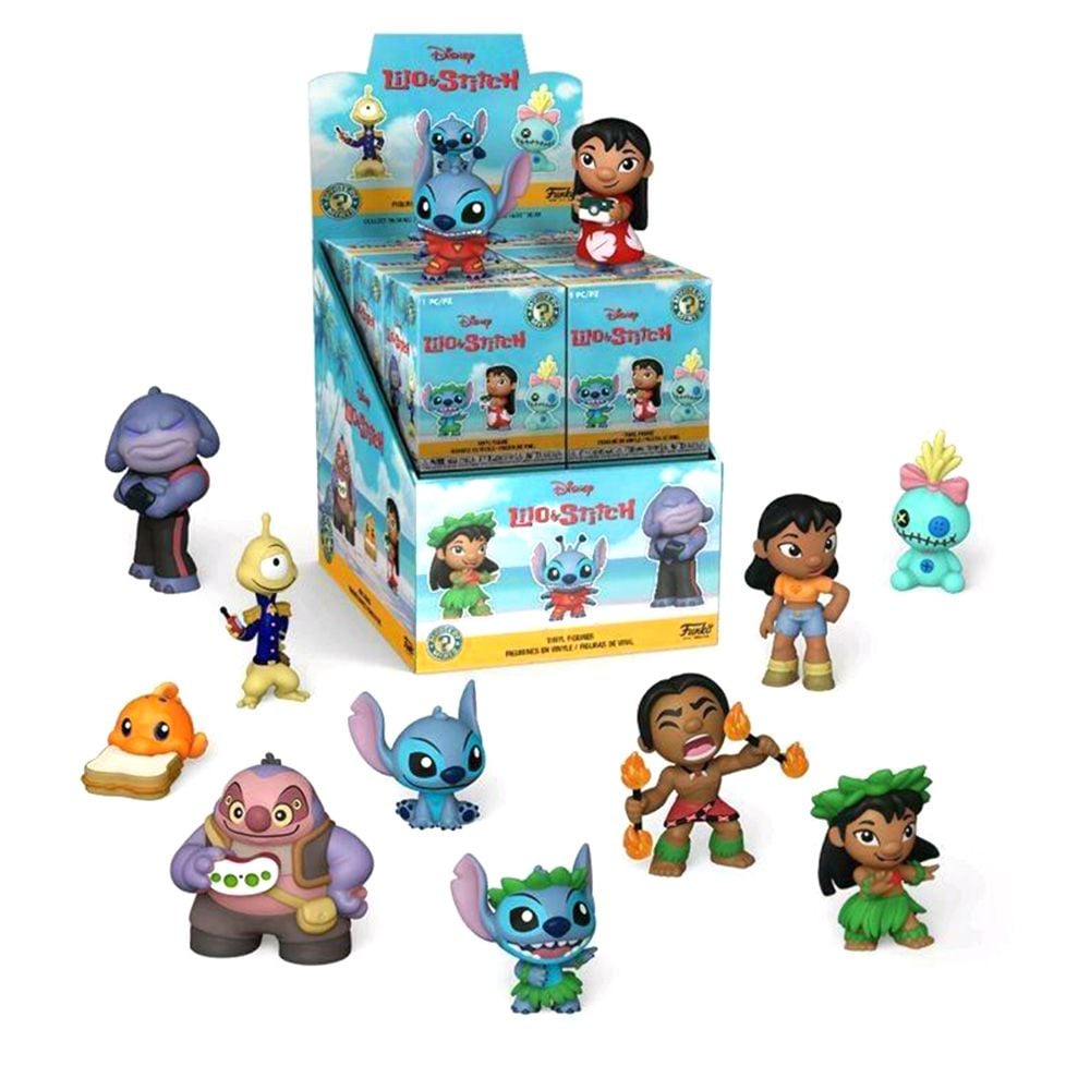 Mini figurina surpriza, Funko, Mystery Minis, Disney Lilo and Stitch