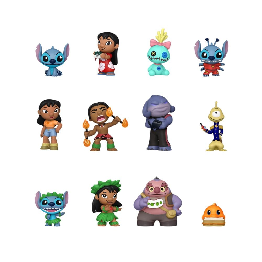 Mini figurina surpriza, Funko, Mystery Minis, Disney Lilo and Stitch