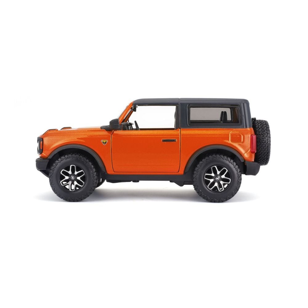 Masinuta Maisto, Ford Bronco Badlands, 1:24, Portocaliu