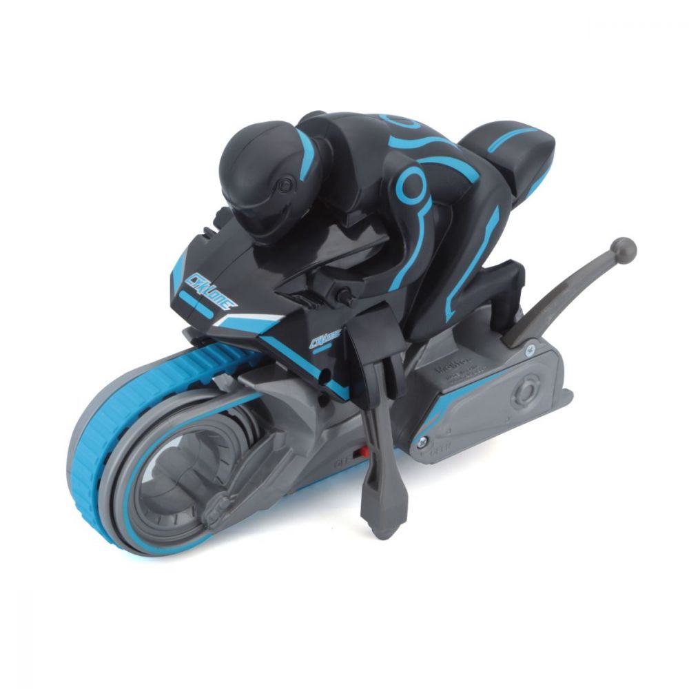 Motocicleta cu telecomanda, Maisto, Tech Cyklone Motobike, albastra