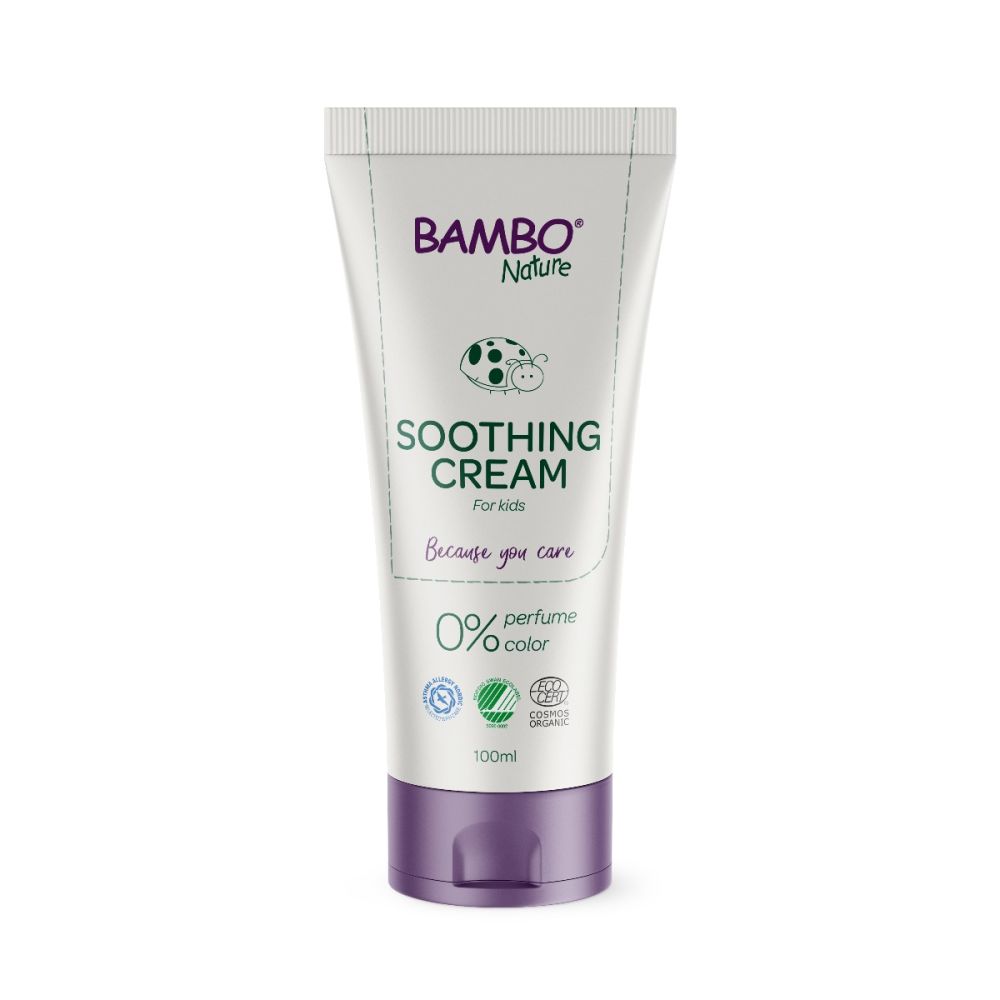Crema cu rol de calmare a pielii Bambo Nature, 100 ml
