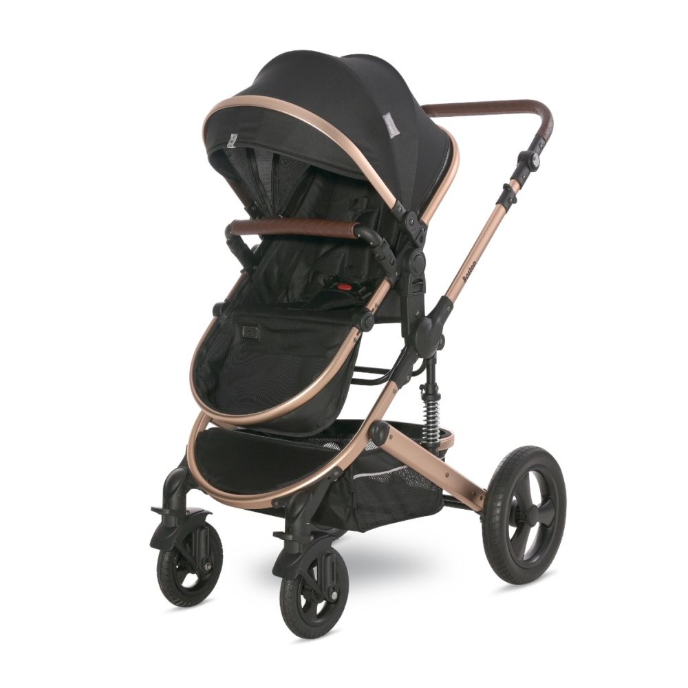 Carucior set transformabil Lorelli Boston, pana la 22 kg, Black