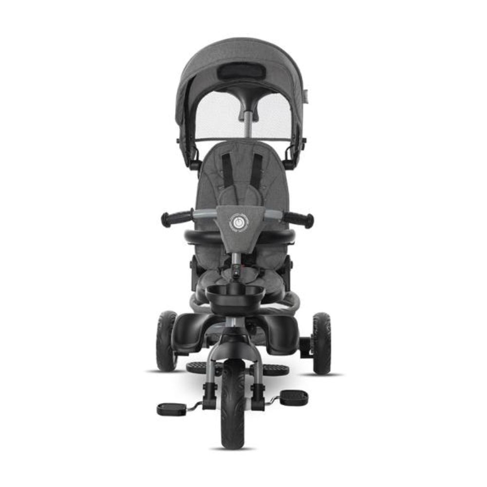 Tricicleta multifunctionala, pliabila, Lorelli Freccia, sezut rotativ 360 grade, Grey and Black