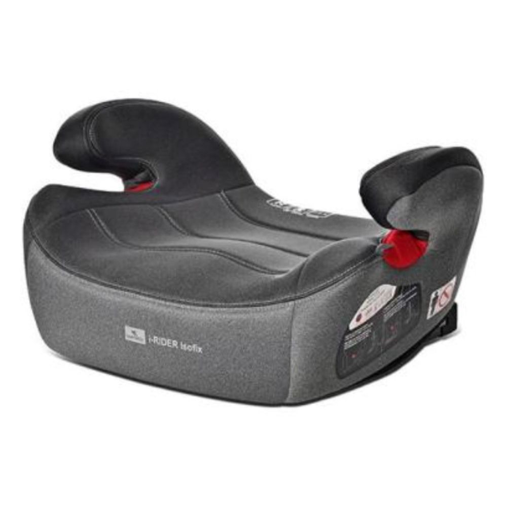 Inaltator auto, Lorelli I-Rider, Isofix, 125-150 cm, 6-12 ani, Grey Jasper
