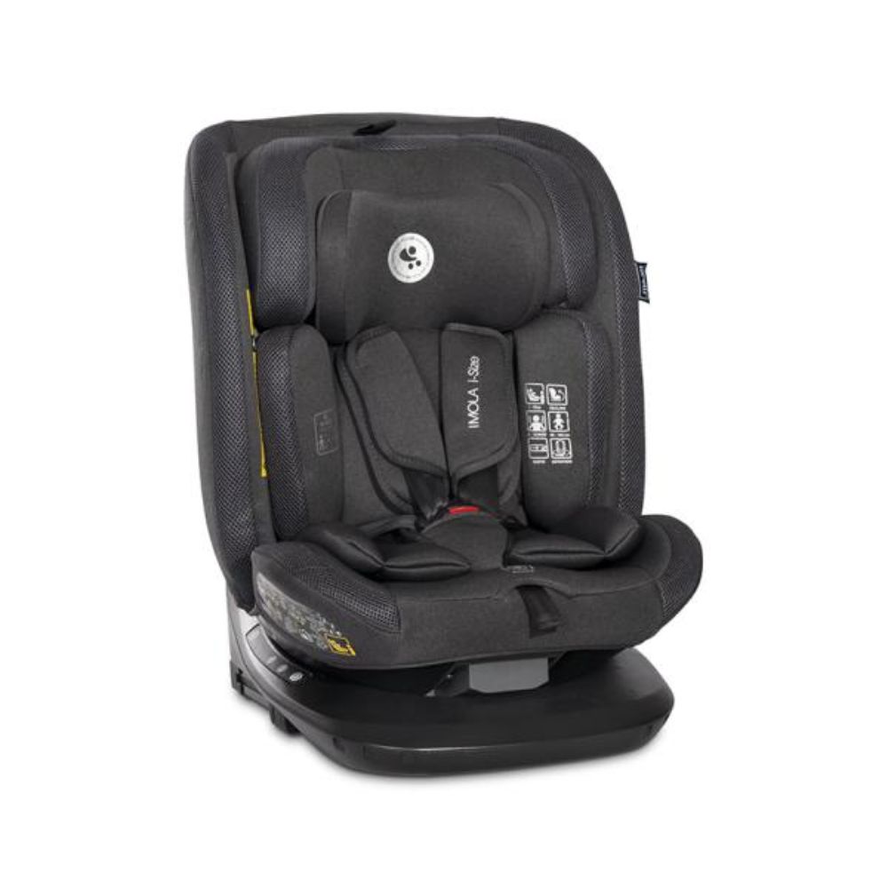 Scaun auto, Lorelli Imola, I-Size, Isofix, rotativ, 0 luni-12 ani, 40-150 cm, Black 
