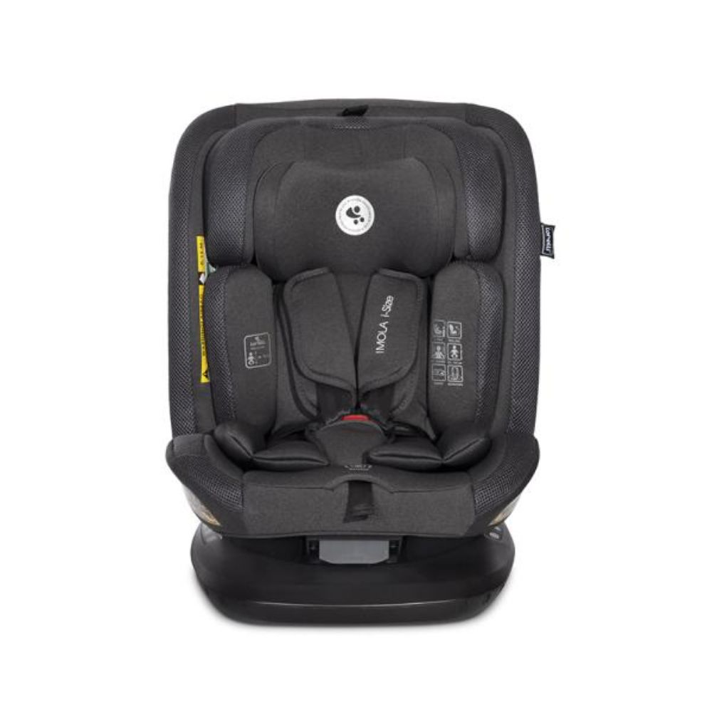 Scaun auto, Lorelli Imola, I-Size, Isofix, rotativ, 0 luni-12 ani, 40-150 cm, Black 