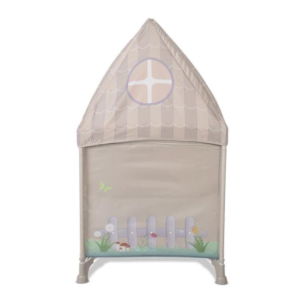 Patut pliabil, Lorelli Sweet Home, 2 nivele, acoperis detasabil cu plasa de insecte, Beige