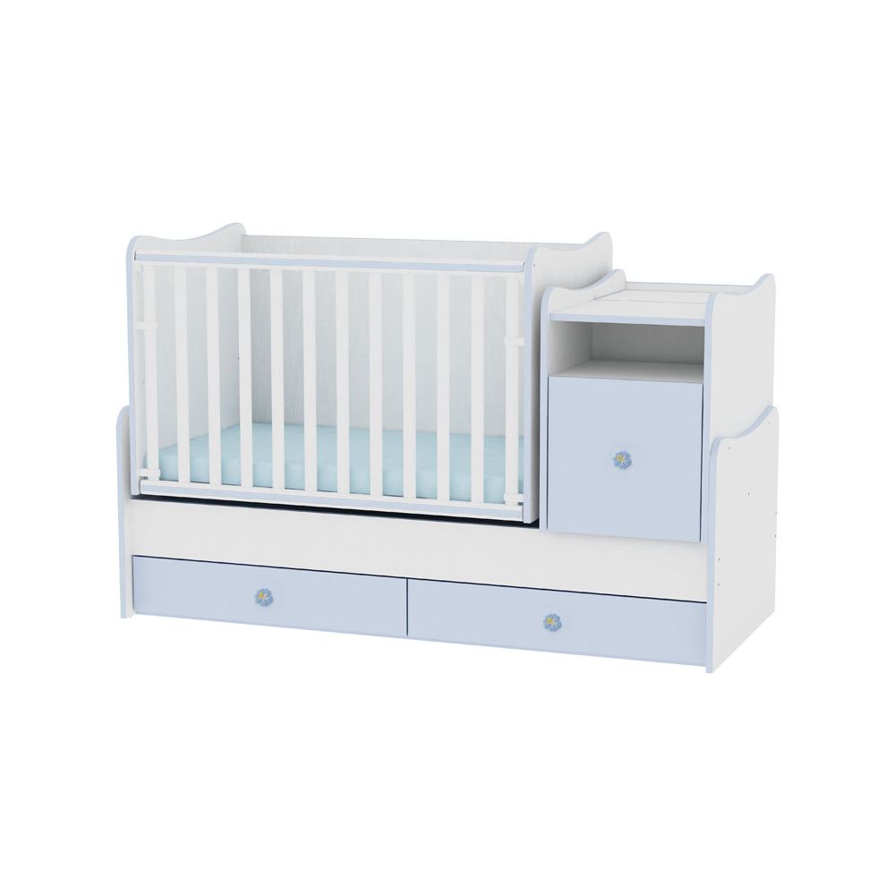 Lorelli - Mobilier  transformabil Trend Plus, White/Blue 