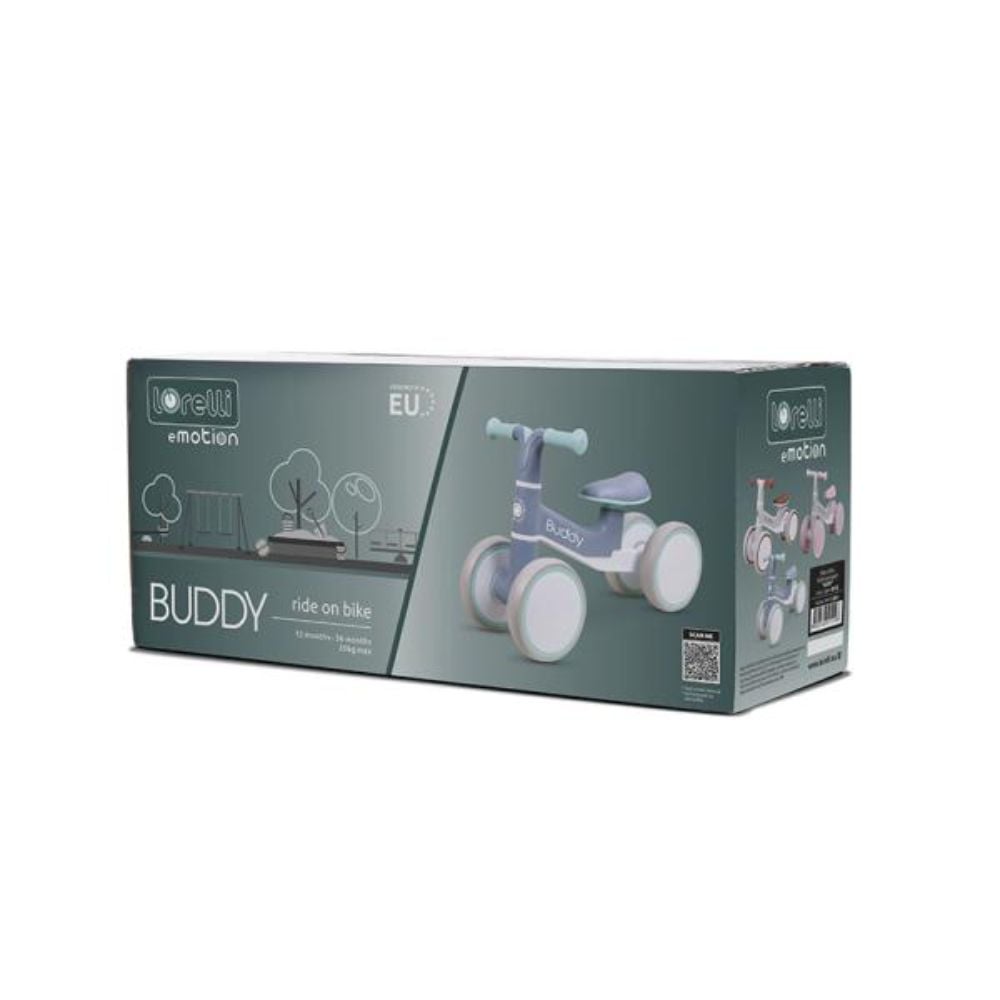 Bicicleta de echilibru, Lorelli Buddy, 12-36 luni, Blue