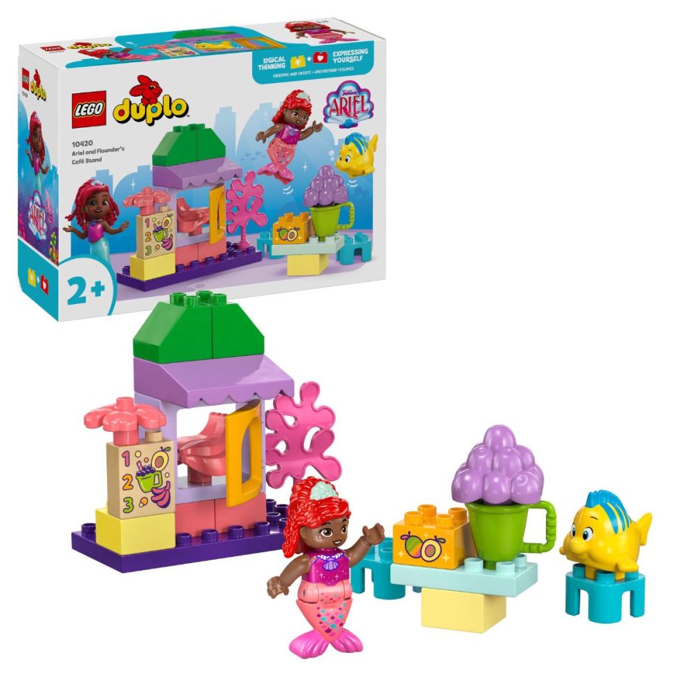 LEGO® DUPLO® - Chioscul cu cafea al lui Ariel si Flounder (10420)