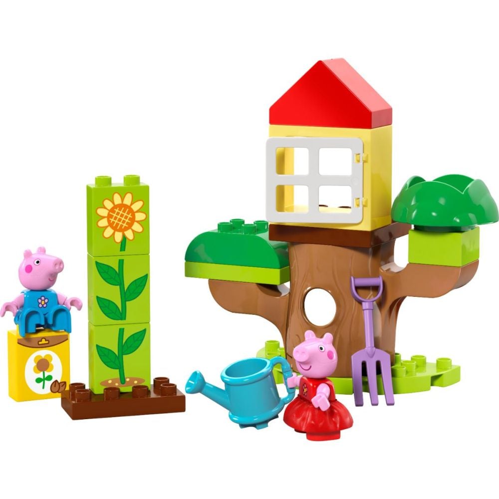 LEGO® DUPLO® - Gradina si casa din copac a purcelusei Peppa (10431)