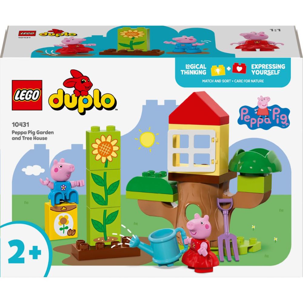 LEGO® DUPLO® - Gradina si casa din copac a purcelusei Peppa (10431)