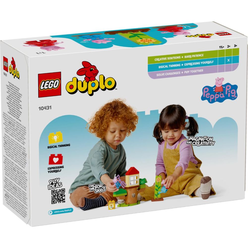 LEGO® DUPLO® - Gradina si casa din copac a purcelusei Peppa (10431)