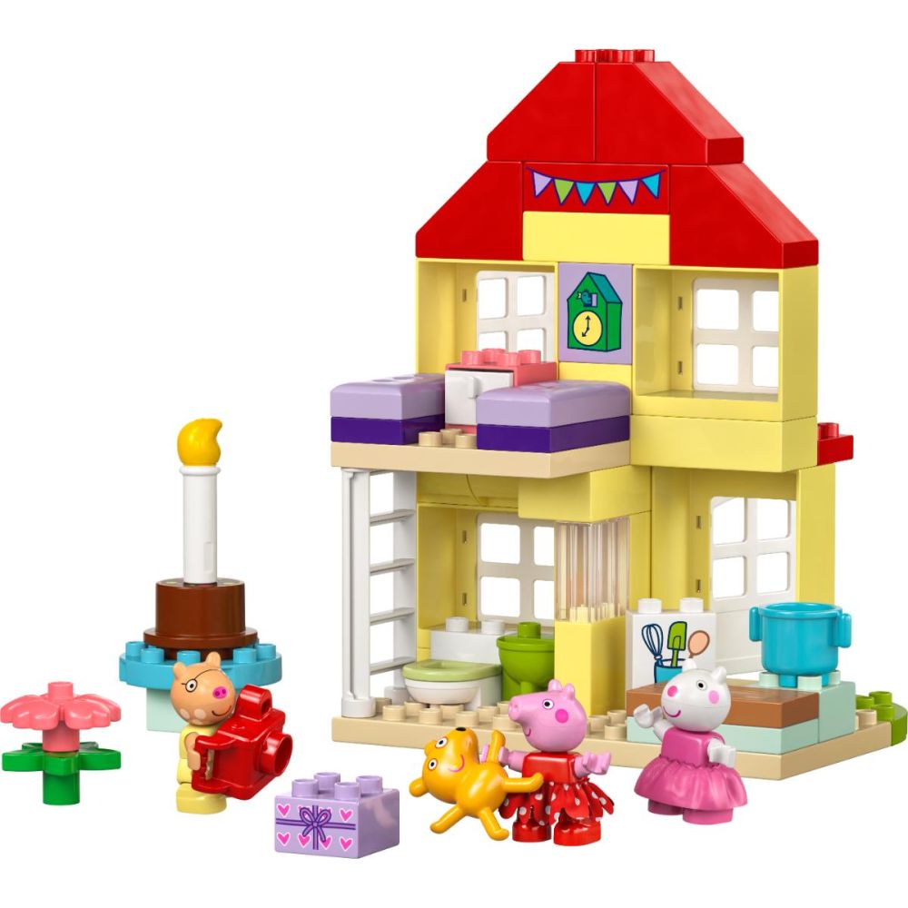 LEGO® DUPLO® - Casa aniversara a Purcelusei Peppa (10433)