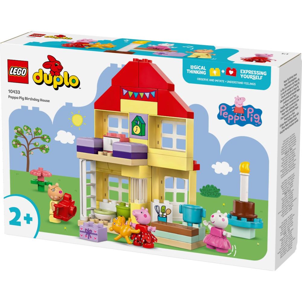 LEGO® DUPLO® - Casa aniversara a Purcelusei Peppa (10433)