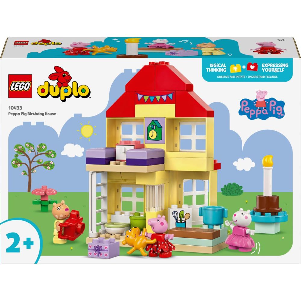 LEGO® DUPLO® - Casa aniversara a Purcelusei Peppa (10433)