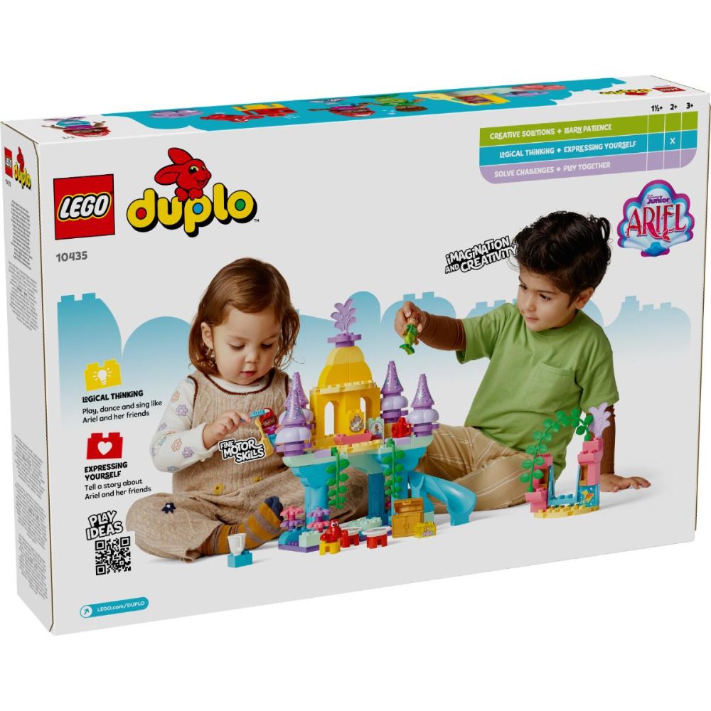 LEGO® DUPLO® Disney - Palatul subacvatic magic al lui Ariel (10435)