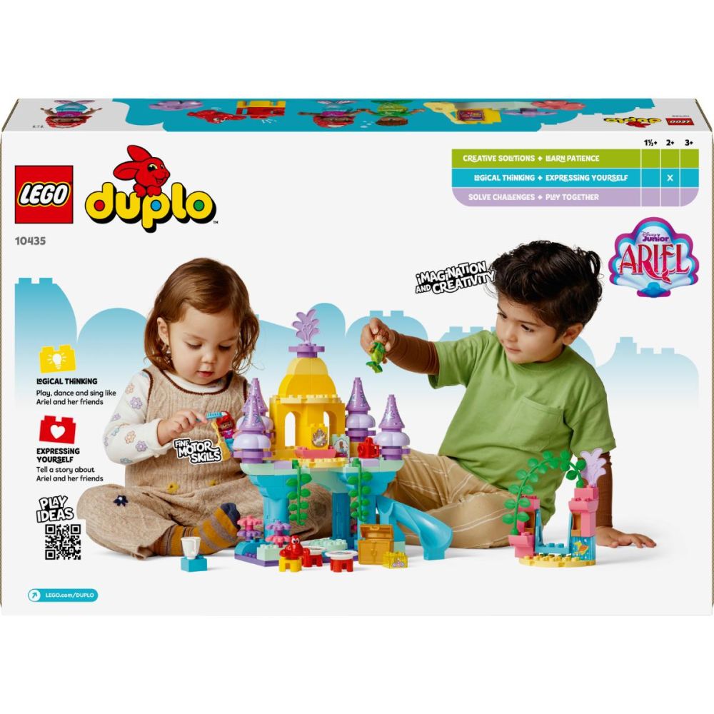 LEGO® DUPLO® Disney - Palatul subacvatic magic al lui Ariel (10435)
