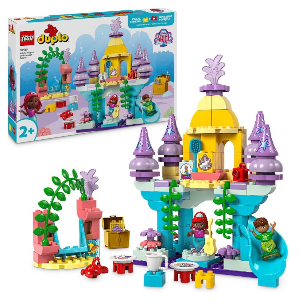 LEGO® DUPLO® Disney - Palatul subacvatic magic al lui Ariel (10435)