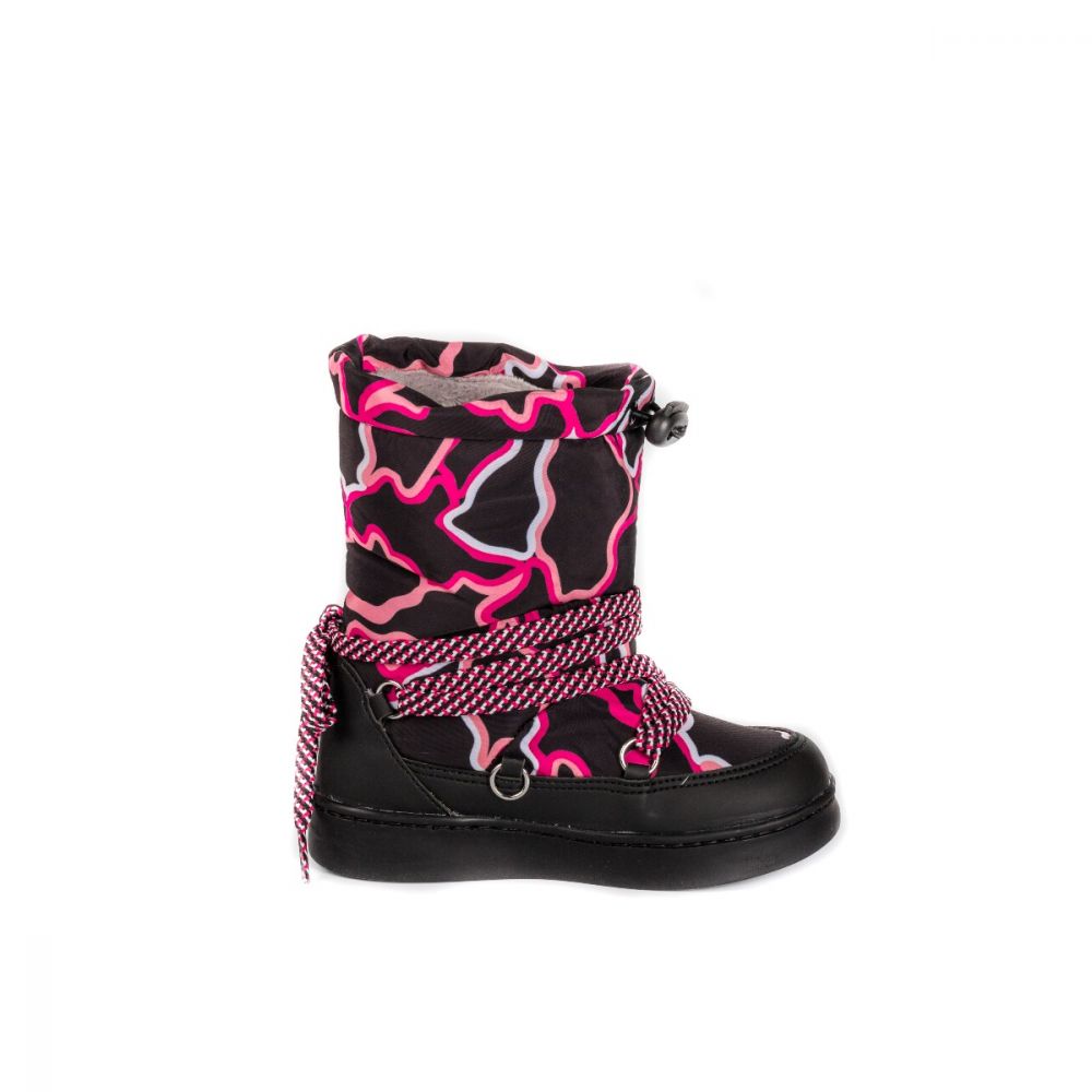 Cizme fete Bibi Urban Urban Boots Pink cu blanita