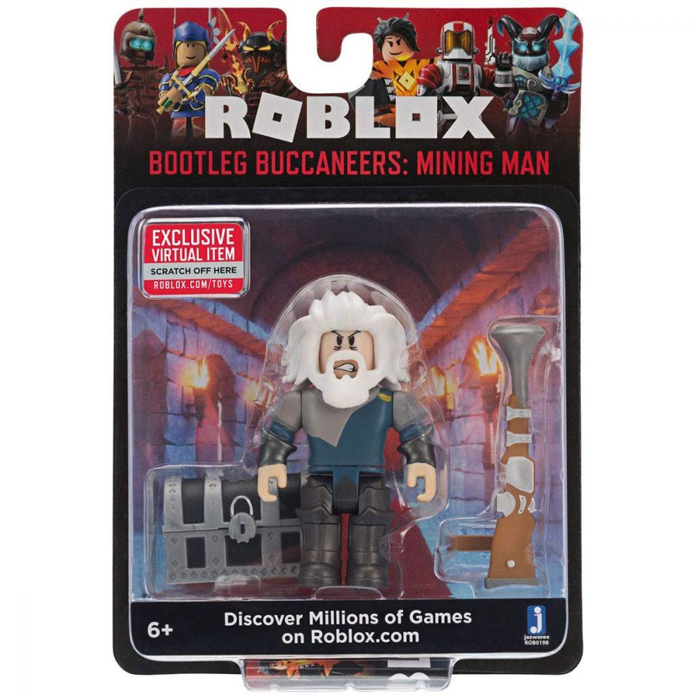 Figurina Roblox - Bootleg Buccaneers: Mining Man