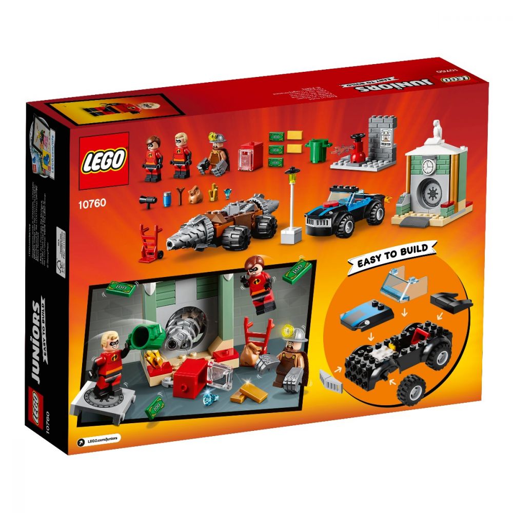 LEGO® Juniors - Jaful de la banca cu Subminatorul (10760)
