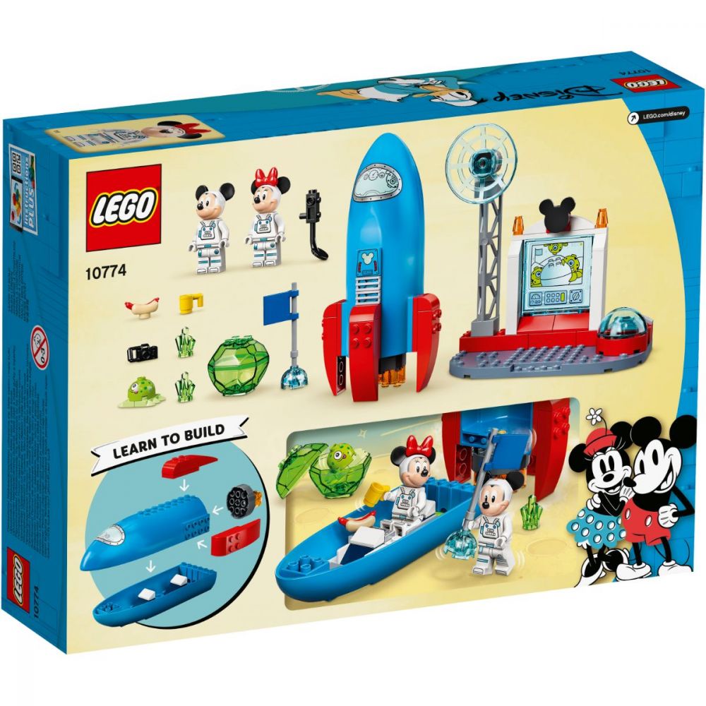 LEGO® Mickey And Friends - Racheta spatiala a lui Mickey si Minnie Mouse (10774)