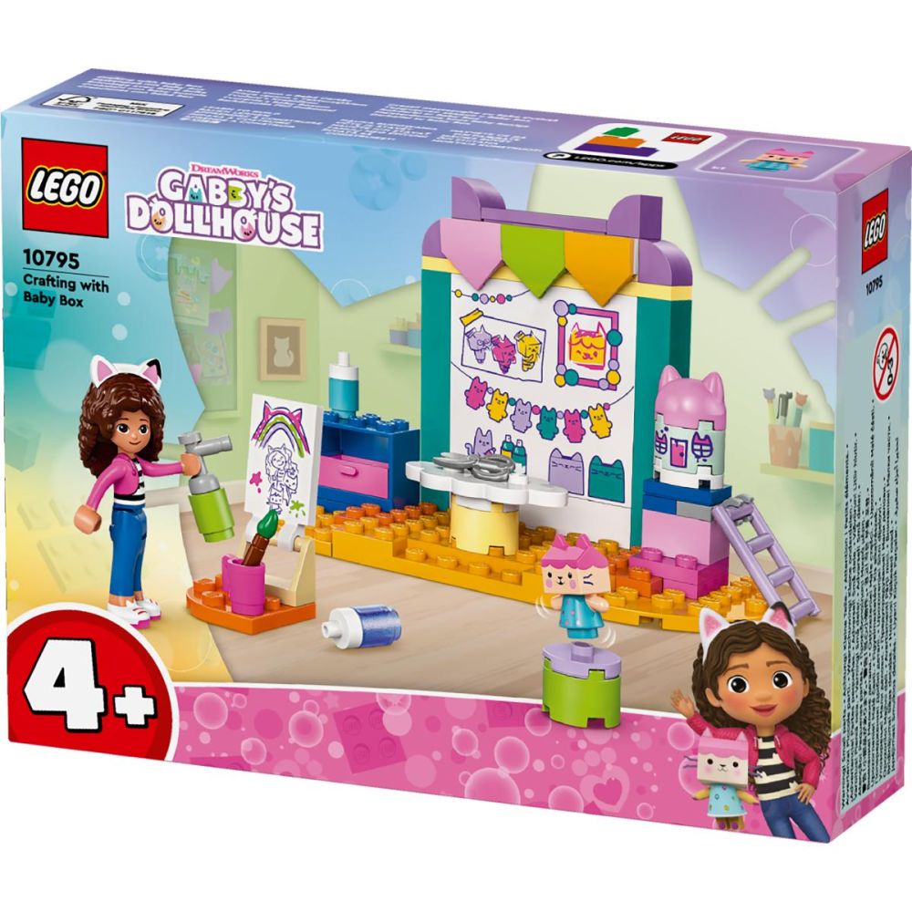 LEGO® Gabbys Dollhouse - Creatii mestesugite cu Bebe Cutiuta (10795)