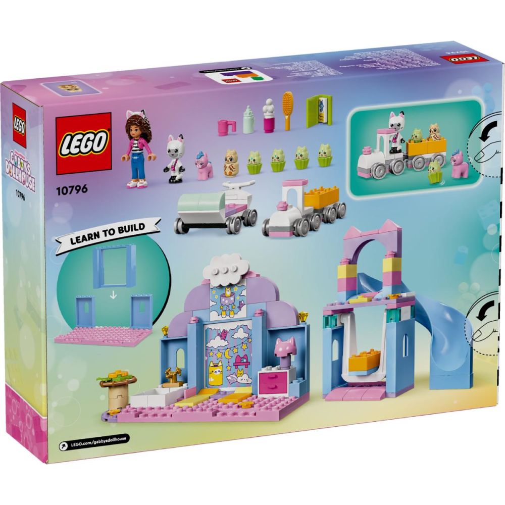 LEGO® Gabbys Dollhouse - Urechea cu Pisi-Cresa a lui Gabby (10796)